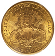 USA 20 Dolarów 1901 S  Rok PCGS AU 58              (F)