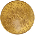 USA 20 Dolarów Liberty Head 1904  PCGS MS 64 /F/       