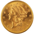 USA 20 Dolarów 1903S PCGS MS64 druga nota w historii