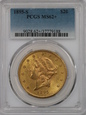 USA, 20 Dolarów Liberty Head 1895 S rok, PCGS MS 62+, /K12/