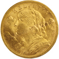 Szwajcaria  20 franków 1915 (1)rok    /F/