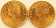 Chile Zestaw 2 sztuki 100 Pesos/10 Condores 1947-1948 rok
