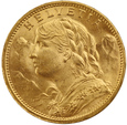 Szwajcaria  20 franków 1913 (B) rok  /F/