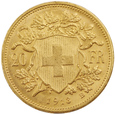 Szwajcaria  20 franków 1913 (B) rok  /F/
