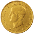 Włochy 40 Lirów 1809 rok(M) Milan F