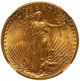 USA 20 Dolarów 1910 S rok  NGC MS 61 