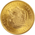 Chile, 50 peso 5 condores, 1657 rok /F/
