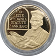 Polska, 100 złotych 2006 rok, 500-lecie wydania Statutu Łaskiego