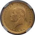 Turcja, 100 Kurus 1923//33=1956 rok, NGC MS 63, /K6/