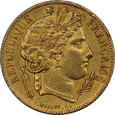 Francja, 20 franków 1849 A rok