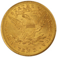 USA 10 Dolarów 1895  rok  /F   / ok.MS 61