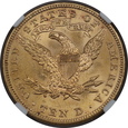 USA, 10 Dolarów Liberty Head 1901 rok, MS 64 NGC