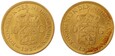 Holandia Zestaw 2 sztuk 10 Guldenów 1917 rok /P/