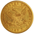 USA 10 Dolarów 1886 S rok /F/