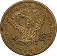 USA, 10 Dolarów Liberty Head 1881 S rok 