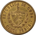 Kuba, 5 Pesos 1915 rok, /K3/