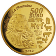 Francja 500 Euro 2012 rok