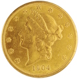 USA 20 Dolarów 1904 rok  /F/