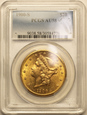 USA 20 Dolarów 1900 S  Rok PCGS AU 58              (F)