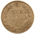 Rosja, Mikołaj I  Rubel 1842 СПБ-АЧ, Petersburg /K/