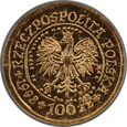 Polska, III RP, 100 złotych, Orzeł Bielik 1998 rok, nakład 500szt.