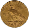 USA 10 Dolarów 1914 D rok  Indianin NGC MS61