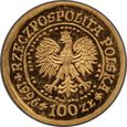 Polska, III RP, 100 złotych, Orzeł Bielik 1996 rok, nakład 2500szt.