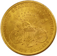 USA 20 Dolarów 1896  rok  /F /  ok MS63