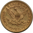 USA, 5 Dolarów Liberty Head 1897 rok