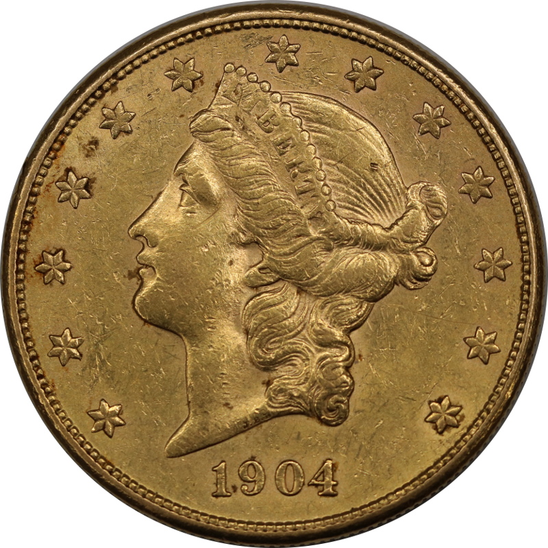 USA, 20 Dolarów Liberty Head 1904 S rok