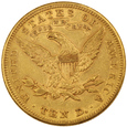 USA 10 Dolarów 1882  rok  /F   / ok.AU53