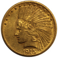 USA 10 Dolarów 1915 rok Indianin 