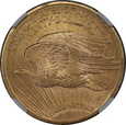 USA, 20 Dolarów St. Gaudens 1922 rok,  NGC MS 64