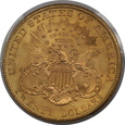 USA, 20 Dolarów Liberty Head 1904 S rok, PCGS MS 65, /K12/