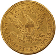 USA 5 Dolarów 1881 rok ok AU 50 /F/