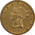 USA, 10 Dolarów Liberty Head 1883 S rok