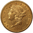 USA 20 Dolarów 1905 S Rok stan 3/F/