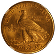 USA 10 Dolarów 1910 D rok Rzadki Rocznik Menniczy Egzemplarz