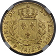 Francja, 20 franków 1815 R rok, NGC, /K3/