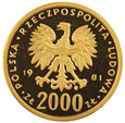 Polska 2000 złotych 1981 rok Władysław I Herman
