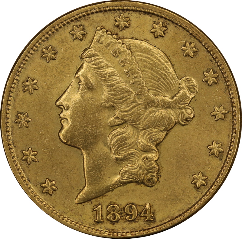 USA, 20 Dolarów Liberty Head, 1894 S rok