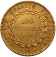 Francja 100 Franków 1886 A/F/