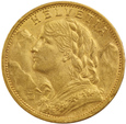 Szwajcaria  20 franków 1901 (B) rok   /F/