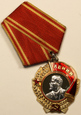 Rosja order Lenina, Leningrad, Rosja, złoto i platyna, wstążka/K33/