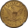 USA, 10 Dolarów Liberty Head 1902 rok, MS 62  NGC, /K7/