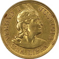 1 Libra 1917 rok Peru ok. MS60 (K17) 
