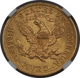 USA, 5 Dolarów Liberty Head 1899 rok, NGC, /K3/