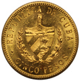 Kuba 5 peso 1916 rok