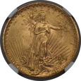 USA, 20 Dolarów St. Gaudens 1914 S rok,  NGC MS 63