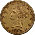 USA, 10 Dolarów Liberty Head 1897 rok